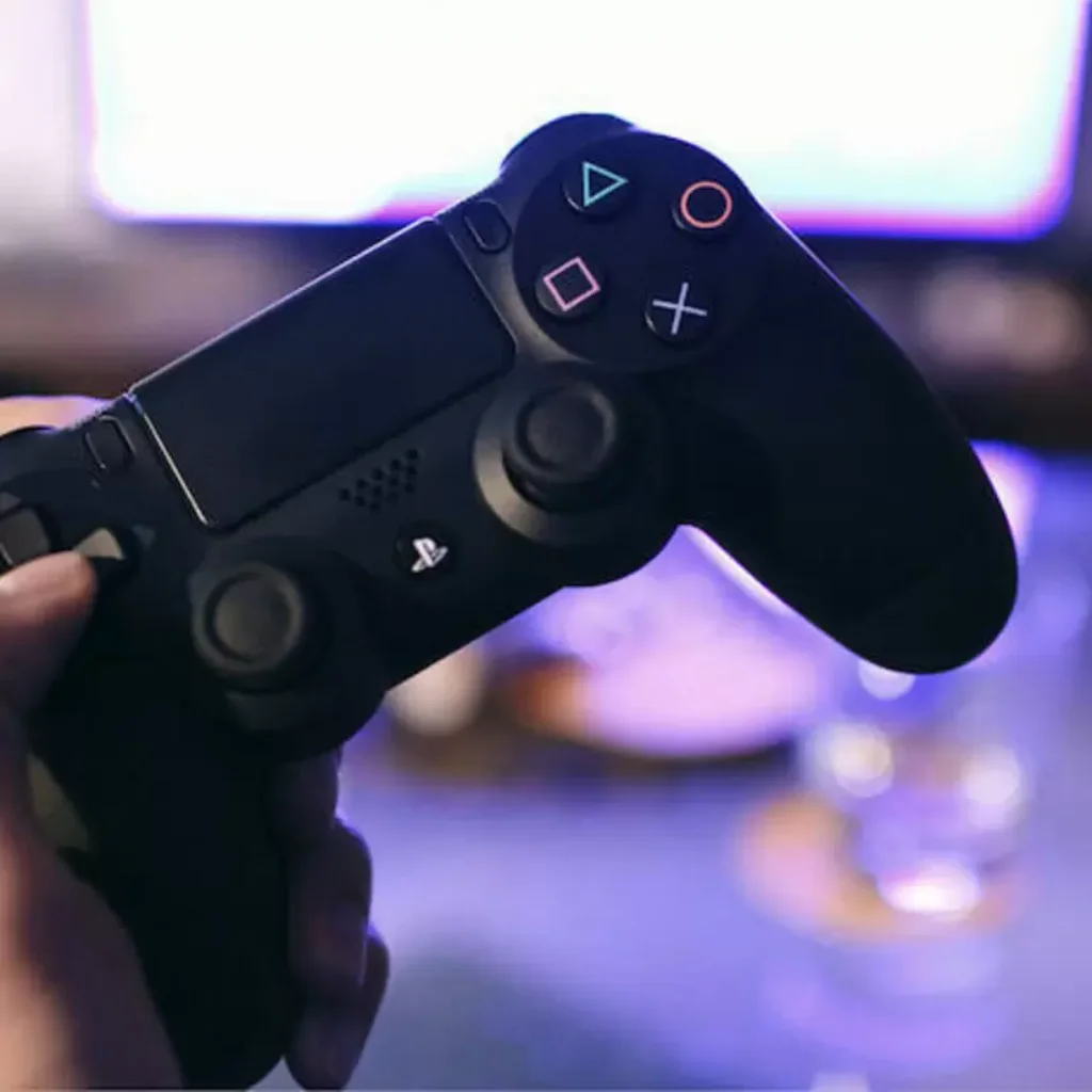 Controle para PS4.