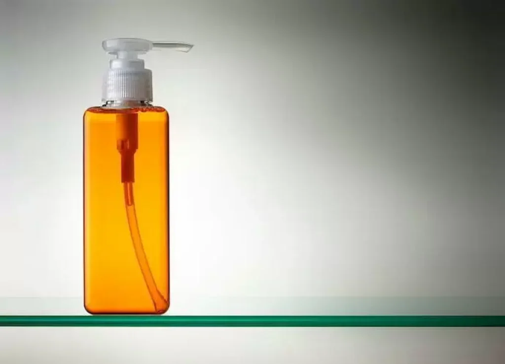 Sabonete intimo em frasco laranja